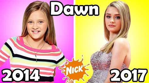 Nickelodeon Stars Then and Now